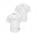 Camiseta Beisbol Hombre St. Louis Cardinals Andrew Knizner 2019 Players Weekend Replica Blanco