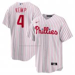 Camiseta Beisbol Hombre Philadelphia Phillies Otto Kemp Primera Replica Blanco