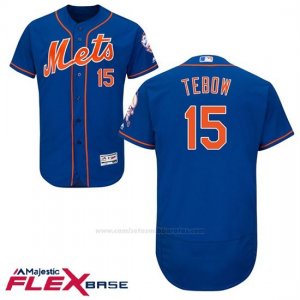 Camiseta Beisbol Hombre New York Mets 15 Tim Tebow Flex Base
