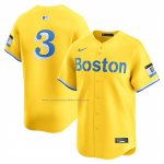 Camiseta Beisbol Hombre Boston Red Sox Ceddanne Rafaela Alterno Limited Amarillo Camiseta Beisbol Hombre Boston Red Sox Ceddanne Rafaela Alterno Limited Amarillo
