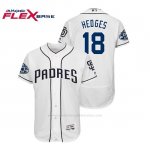 Camiseta Beisbol Hombre Padres Austin Hedges 50th Aniversario Home Flex Base Blanco