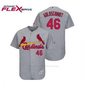Camiseta Beisbol Hombre St. Louis Cardinals Paul Goldschmidt Flex Base Autentico Collezione Road Gris