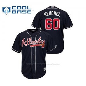 Camiseta Beisbol Hombre Atlanta Braves Dallas Keuchel Cool Base Alternato Azul