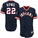Camiseta Beisbol Hombre Cleveland Indians Jason Kipnis Turn Back The Clock Azul