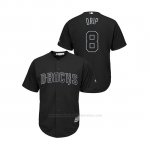 Camiseta Beisbol Hombre Arizona Diamondbacks Mike Leake 2019 Players Weekend Drip Replica Negro