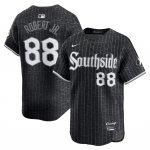 Camiseta Beisbol Hombre Chicago White Sox Luis Robert Jr. Limited Negro