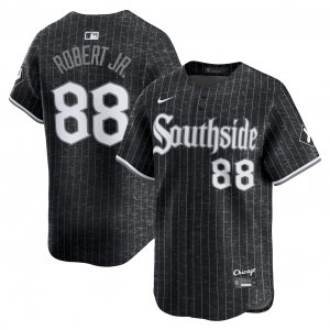 Camiseta Beisbol Hombre Chicago White Sox Luis Robert Jr. Limited Negro