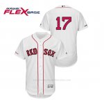 Camiseta Beisbol Hombre Boston Red Sox Nathan Eovaldi 150th Aniversario Patch Flex Base Blanco