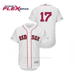 Camiseta Beisbol Hombre Boston Red Sox Nathan Eovaldi 150th Aniversario Patch Flex Base Blanco