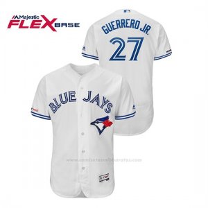Camiseta Beisbol Hombre Toronto Blue Jays Vladimir Guerrero Jr. Flex Base Autentico Collection Home Blanco