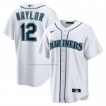 Camiseta Beisbol Hombre Seattle Mariners Josh Naylor Primera Replica Blanco Camiseta Beisbol Hombre Seattle Mariners Josh Naylor Primera Replica Blanco