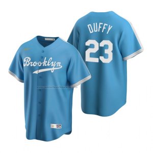 Camiseta Beisbol Hombre Los Angeles Dodgers Danny Duffy Brooklyn Cooperstown Collection Alterno Azul