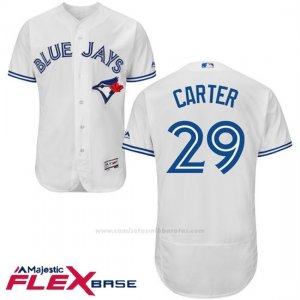 Camiseta Beisbol Hombre Toronto Blue Jays Joe Carter Blanco Flex Base