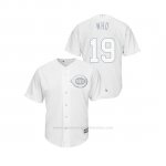 Camiseta Beisbol Hombre Cincinnati Reds Joey Votto 2019 Players Weekend Who Replica Blanco