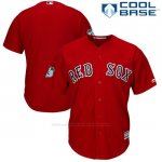 Camiseta Beisbol Hombre Boston Red Sox Scarlet 2017 Entrenamiento de Primavera Cool Base