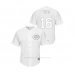 Camiseta Beisbol Hombre Cincinnati Reds Tucker Barnhart 2019 Players Weekend Tuck Replica Blanco