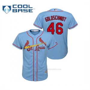 Camiseta Beisbol Nino St. Louis Cardinals Paul Goldschmidt 2019 Cool Base Majestic Alternato Horizon Blue