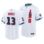 Camiseta Beisbol Hombre Los Angeles Dodgers Max Muncy 2021 All Star Replica Blanco