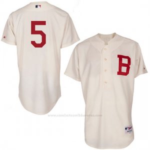 Camiseta Beisbol Hombre Atlanta Braves 5 Frojodie Freeman Turn Back The Clock Tan