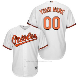 Camiseta Baltimore Orioles Personalizada Blanco