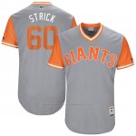 Camiseta Beisbol Hombre San Francisco Giants 2017 Little League World Series Hunter Strickland Gris