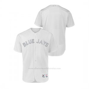 Camiseta Beisbol Hombre Toronto Blue Jays 2019 Players Weekend Blanco Autentico