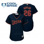 Camiseta Beisbol Mujer Minnesota Twins Max Kepler Cool Base Majestic Alternato Azul