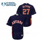 Camiseta Beisbol Hombre Houston Astros Jose Altuve 2019 Postseason Cool Base Azul