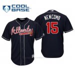 Camiseta Beisbol Hombre Atlanta Braves Sean Newcomb Cool Base Alternato 2019 Azul