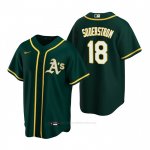 Camiseta Beisbol Hombre Oakland Athletics Tyler Soderstrom Replica 2020 Verde