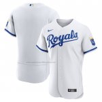 Camiseta Beisbol Hombre Kansas City Royals 2022 Primera Autentico Blanco