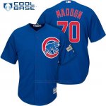 Camiseta Beisbol Hombre Chicago Cubs 2017 Postemporada 70 Joe Maddon Cool Base