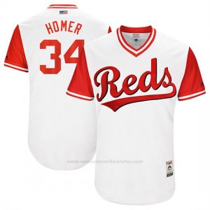 Camiseta Beisbol Hombre Cincinnati Reds 2017 Little League World Series 34 1ª r Bailey Blanco