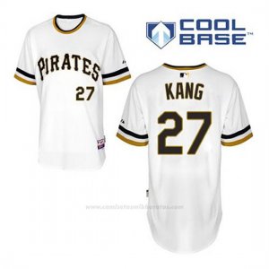 Camiseta Beisbol Hombre Pittsburgh Pirates Jung Ho Kang 27 Blanco Alterno Cool Base