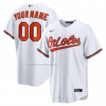 Camiseta Beisbol Hombre Baltimore Orioles Primera Replica Personalizada Blanco1 Camiseta Beisbol Hombre Baltimore Orioles Primera Replica Personalizada Blanco1