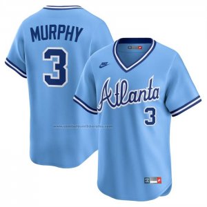 Camiseta Beisbol Hombre Atlanta Braves Dale Murphy Retro Cooperstown Collection Limited Azul