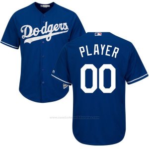 Camiseta Los Angeles Dodgers Personalizada Azul