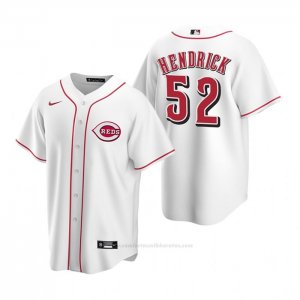 Camiseta Beisbol Hombre Cincinnati Reds Austin Hendrick Replica 2020 Blanco