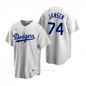 Camiseta Beisbol Hombre Los Angeles Dodgers Kenley Jansen Cooperstown Collection Primera Blanco