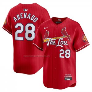 Camiseta Beisbol Hombre St. Louis Cardinals Nolan Arenado City Connect Limited Rojo