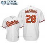 Camiseta Beisbol Hombre Baltimore Orioles Colby Rasmus Cool Base 1ª Blanco
