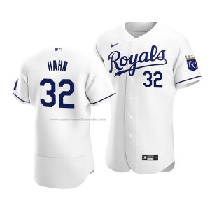 Camiseta Beisbol Hombre Kansas City Royals Jesse Hahn Autentico Primera Blanco