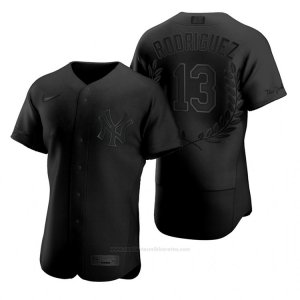 Camiseta Beisbol Hombre New York Yankees Alex Rodriguez Awards Collection AL MVP Negro