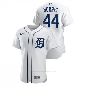 Camiseta Beisbol Hombre Detroit Tigers Daniel Norris Authentic Blanco