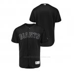 Camiseta Beisbol Hombre San Francisco Giants 2019 Players Weekend Autentico Negro