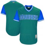 Camiseta Beisbol Hombre Seattle Mariners 2017 Little League World Series Aqua