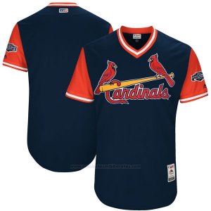 Camiseta Beisbol Hombre St. Louis Cardinals Players Weekend 2017 Personalizada Azul
