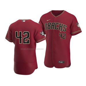 Camiseta Beisbol Hombre Arizona Diamondbacks Jackie Robinson Day Autentico Rojo