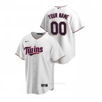 Camiseta Beisbol Hombre Minnesota Twins Personalizada Replica Primera Blanco