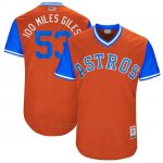 Camiseta Beisbol Hombre Houston Astros 2017 Little League World Series Ken Giles Naranja